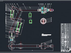 球状工业机械手设计[毕业论文+CAD图纸]