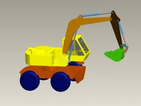 液压挖掘机反铲装置设计[毕业论文+三维模型+CAD图纸]