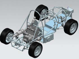 大学生方程式赛车(FSAE)总体设计[毕业论文+UG三维+CAD图纸]