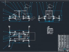 车载机械自动调平机械系统设计与开发[毕业论文+CAD图纸]