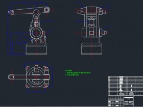 5自由度焊接机器人总体及大臂与腰部设计[毕业论文+CAD图纸]