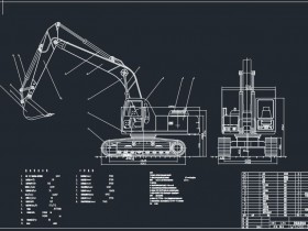 挖掘机工作装置液压系统设计[毕业论文+CAD图纸]