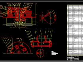 法兰盘加工回转工作台液压系统及电气控制设计[毕业论文+CAD图纸]