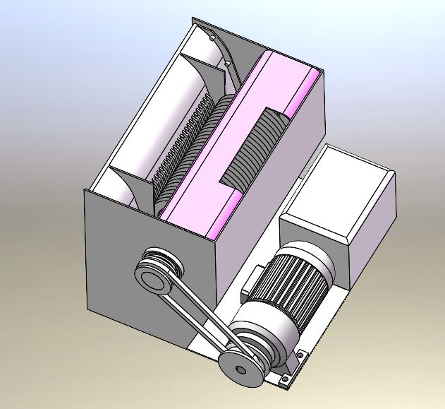 瓜果切片切丝机设计[毕业论文+Solidworks模型+CAD图纸]