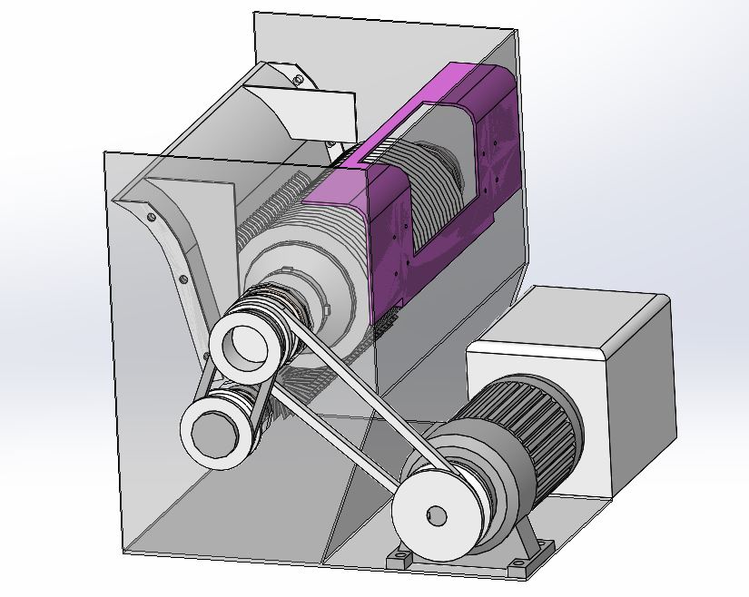 全自动果蔬切丁机设计[毕业论文+Solidworks模型+CAD图纸]