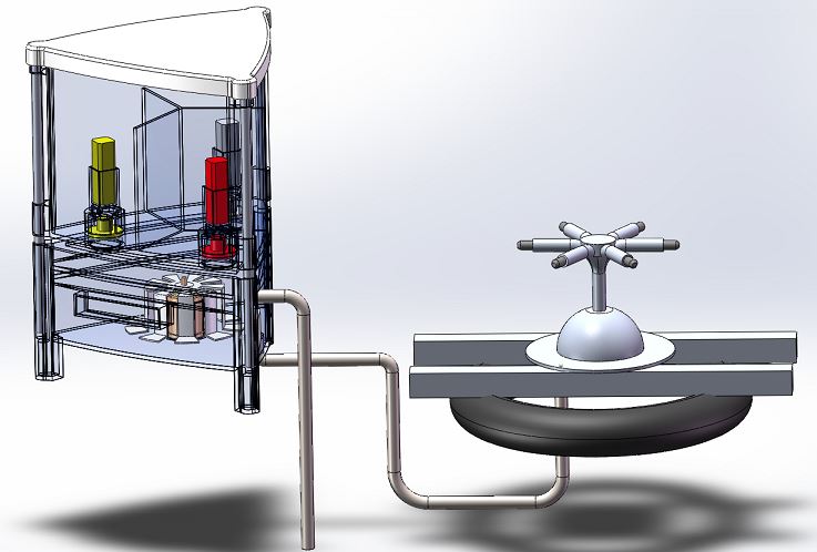 池塘自动喂养机及三维造型设计[毕业论文+Solidworks模型+CAD图纸]