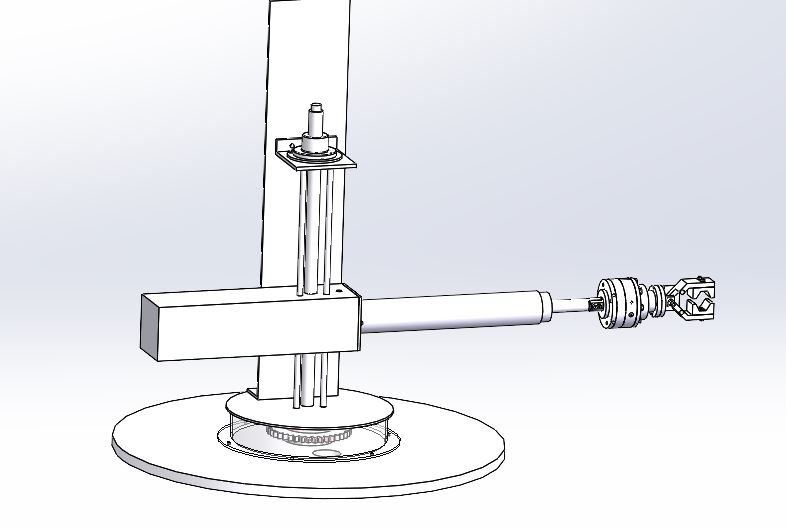 液压送料机械手设计及Solidworks运动仿真[毕业论文+Solidworks模型+CAD图纸]