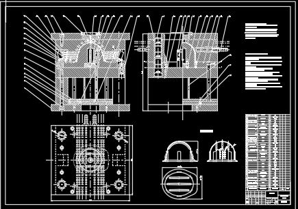安全帽注塑模具及注塑模腔三维造型CAD/CAM[毕业论文+CNC程序+CAD图纸]