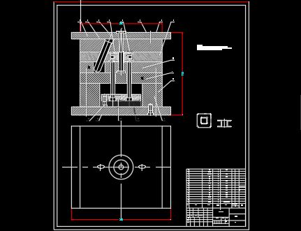 塑料架注射模具设计[毕业论文+CAD图纸]