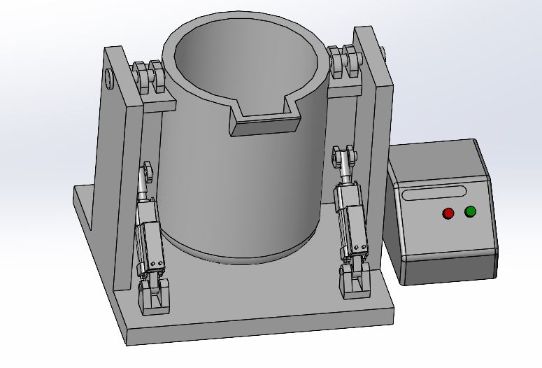 中频电炉倾倒机械系统设计[毕业论文+Solidworks三维+CAD图纸]