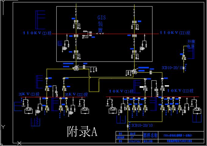 110kv变电站设计[毕业论文+CAD图纸]