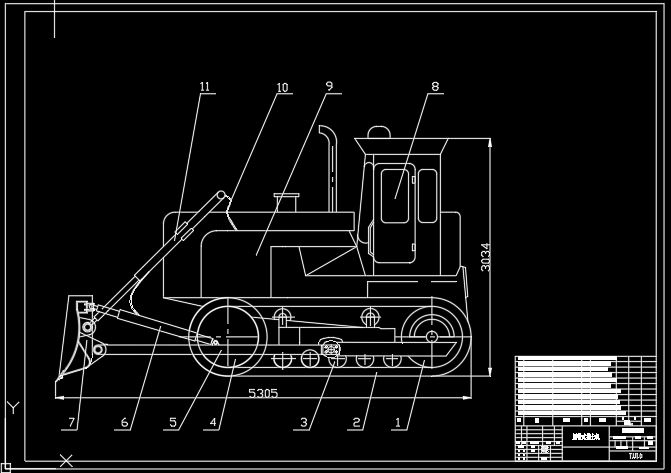 履带式推土机设计[毕业论文+CAD图纸]